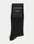 Marks & Spencer "1pk Egyptian Cotton Rich Ribbed Socks"